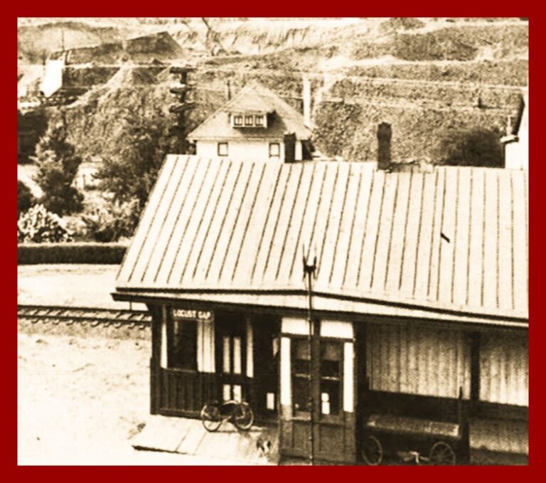 Locust Gap Reading Railroad Station Lykens Valley History & Genealogy
